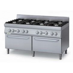 cucina 6 fuochi gas